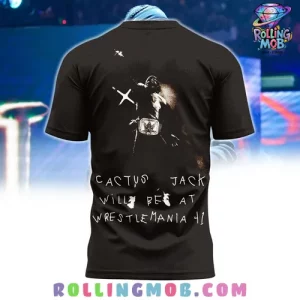WrestleMania XLI Travis Scott 2025 T Shirt 3