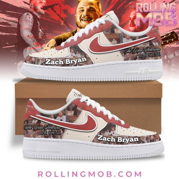 Zach Bryan Great American Bar Scene Nike Air Force 1