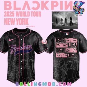 BLACKPINK 2025 World Tour Special Edition Baseball Jersey 1