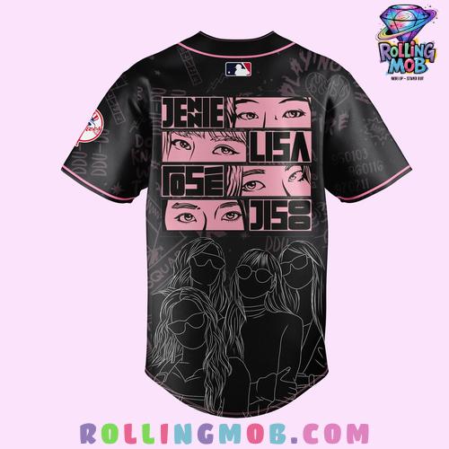 BLACKPINK x Yankees 2025 World Tour New York Special Baseball Jersey BLACKPINK x Yankees 2025 World Tour New York Special Baseball Jersey