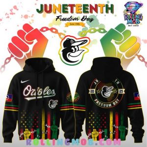 Baltimore Orioles Juneteenth Day 2025 Special Hoodie