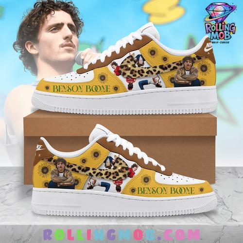 Benson Boone Sunflower Dreams Limited Edition Nike Air Force 1 Benson Boone Sunflower Dreams Limited Edition Nike Air Force 1