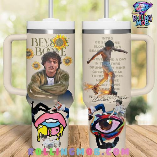 Benson Boone Sunflower Dreams Stanley Tumbler Cup Benson Boone Sunflower Dreams Stanley Tumbler Cup
