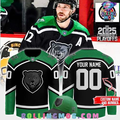 Binghamton Black Bears 2025 Playoffs Hockey Jersey Binghamton Black Bears 2025 Playoffs Hockey Jersey