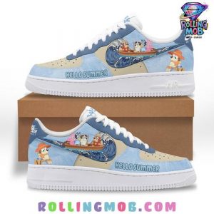 Bluey Hello Summer Limited Edition Nike Air Force 1