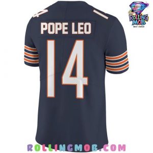 Chicago Bears Pope Leo 14 Special Football Jersey 3