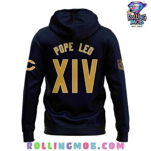 Chicago Bears Pope Leo XIV Tribute Hoodie Chicago Bears Pope Leo XIV Tribute Hoodie