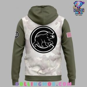 Chicago Cubs 2025 Armed Forces Day Collection Hoodie 3
