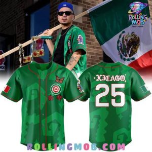 Chicago Cubs 2025 Mexico Heritage Night Jersey