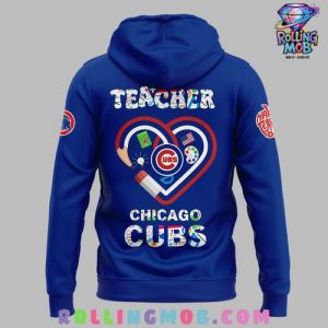 Chicago Cubs Teacher Appreciation Night 2025 Limited Hoodie 3