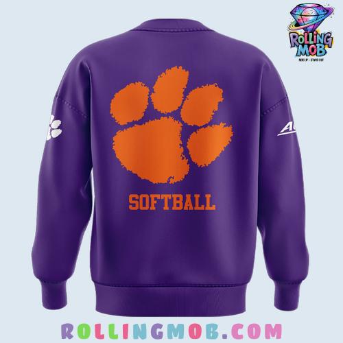 Clemson Tigers 2025 ACC Softball Champions Limited Sweatshirt Clemson Tigers 2025 ACC Softball Champions Limited Sweatshirt