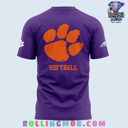 Clemson Tigers 2025 ACC Softball Champions T-Shirt Clemson Tigers 2025 ACC Softball Champions T-Shirt