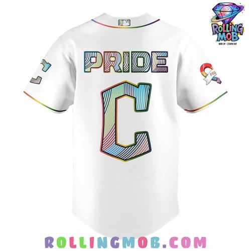 Cleveland Guardians LGBTQ Pride Night 2025 Baseball Jersey Cleveland Guardians LGBTQ Pride Night 2025 Baseball Jersey