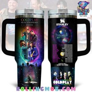 Coldplay Music of the Spheres World Tour Stanley Tumbler Cup