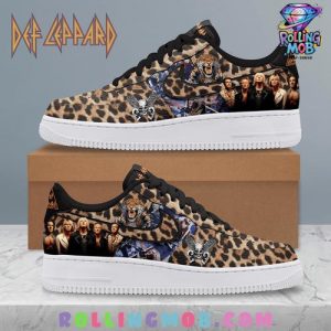 Def Leppard Rock Legend Leopard Limited Edition Nike Air Force 1