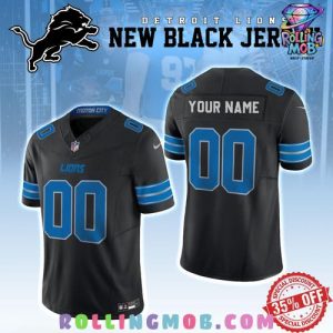 Detroit Lions New Black 2024 Football Jersey