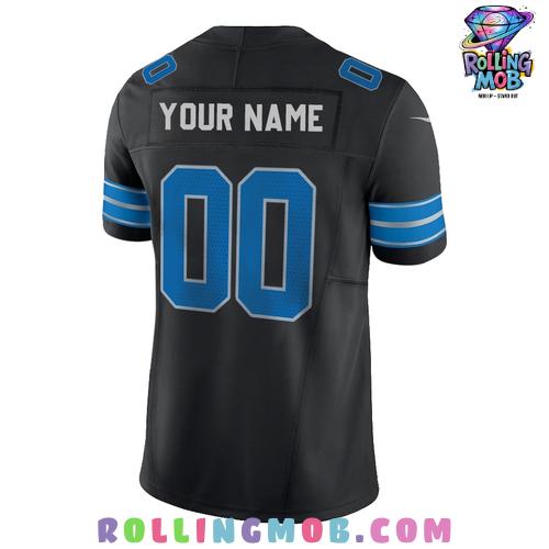 Detroit Lions New Black 2024 Football Jersey Detroit Lions New Black 2024 Football Jersey
