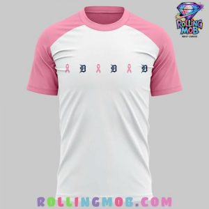 Detroit Tigers Pink Out The Park Special T Shirt 2
