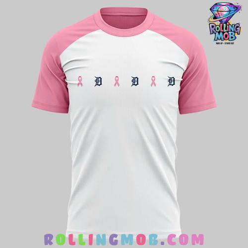 Detroit Tigers Pink Out the Park Special Edition T Shirt Detroit Tigers Pink Out the Park Special Edition T Shirt