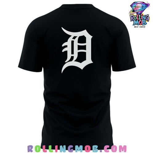 Detroit Tigers Strike Out Cancer Special Edition Black T Shirt Detroit Tigers Strike Out Cancer Special Edition Black T Shirt