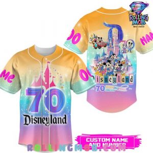 Disneyland 70th Anniversary Years of Magic Special Baseball Jersey 2