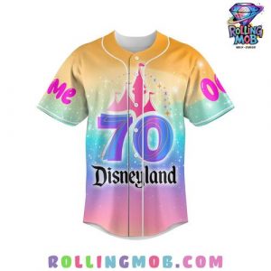 Disneyland 70th Anniversary Years of Magic Special Baseball Jersey 3