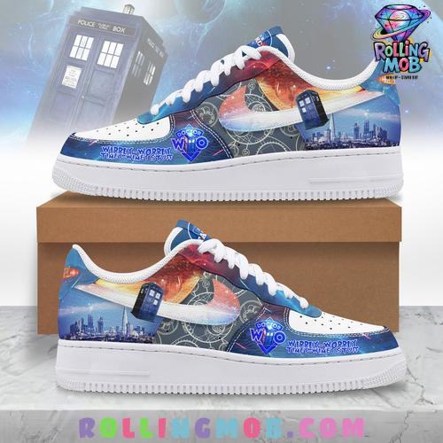 Doctor Who Wibbly-Wobbly Limited Edition Nike Air Force 1 Doctor Who Wibbly-Wobbly Limited Edition Nike Air Force 1