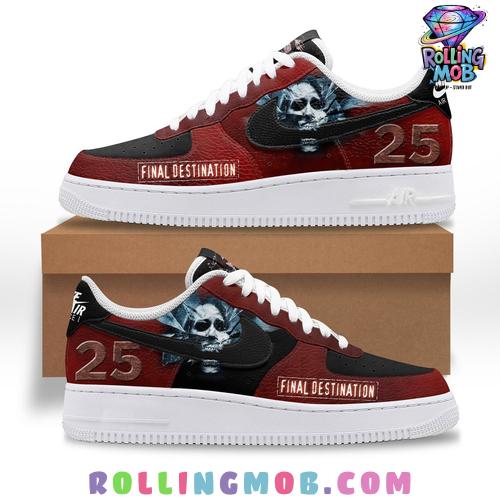 Final Destination 25th Anniversary Limited Edition Nike Air Force 1 Final Destination 25th Anniversary Limited Edition Nike Air Force 1