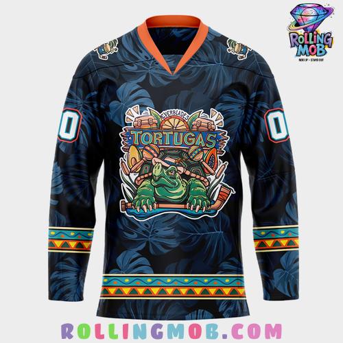 Florida Everblades 2025 Hispanic Heritage Hockey Jersey Florida Everblades 2025 Hispanic Heritage Hockey Jersey