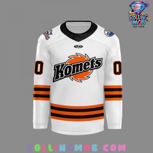 Fort Wayne Komets 2025 Kelly Cup Playoffs Official Hockey Jersey 2
