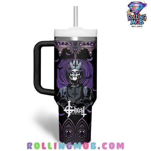 Ghost Band Que Viva Ghost Limited Edition Stanley Tumbler Cup Ghost Band Que Viva Ghost Limited Edition Stanley Tumbler Cup
