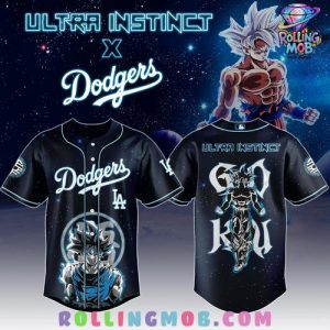 Goku Ultra Instinct x Los Angeles Dodgers 2025 Baseball Jersey