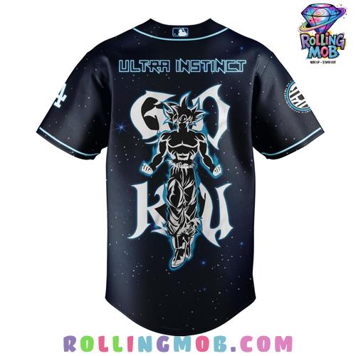 Goku Ultra Instinct x Los Angeles Dodgers 2025 Baseball Jersey Goku Ultra Instinct x Los Angeles Dodgers 2025 Baseball Jersey