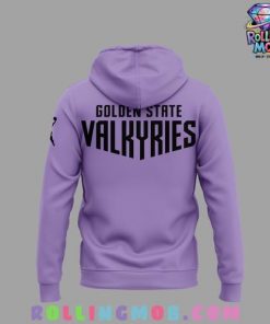 Golden State Valkyries WNBA Purple Hoodie 3