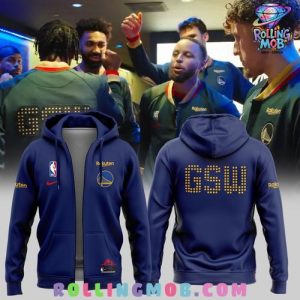 Golden State Warriors Playoff 2025 Zip Hoodie
