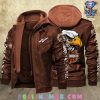 FOX Racing x Monster Energy Leather Hooded Jacket
