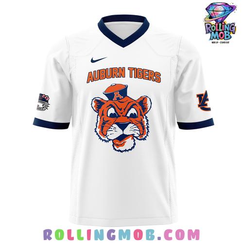 Hello Kitty x Auburn Tigers White Football Jersey Hello Kitty x Auburn Tigers White Football Jersey