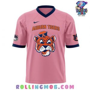 Hello Kitty x Auburn Tigers Pink Football Jersey