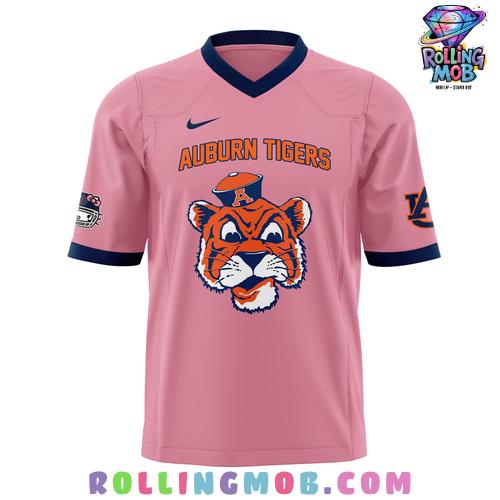 Hello Kitty x Auburn Tigers Pink Football Jersey Hello Kitty x Auburn Tigers Pink Football Jersey