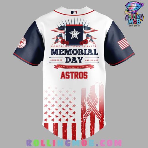 Houston Astros 2025 Memorial Day Special Baseball Jersey Houston Astros 2025 Memorial Day Special Baseball Jersey
