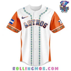 Houston Astros Salvadoran Heritage 2025 Baseball Jersey