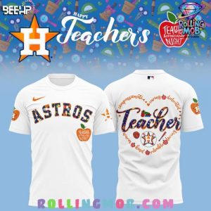Houston Astros Teacher Night 2025 Collection Shirt