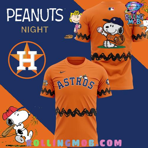 Houston Astros x 75th Anniversary Of Peanuts Collection Shirt Houston Astros x 75th Anniversary Of Peanuts Collection Shirt