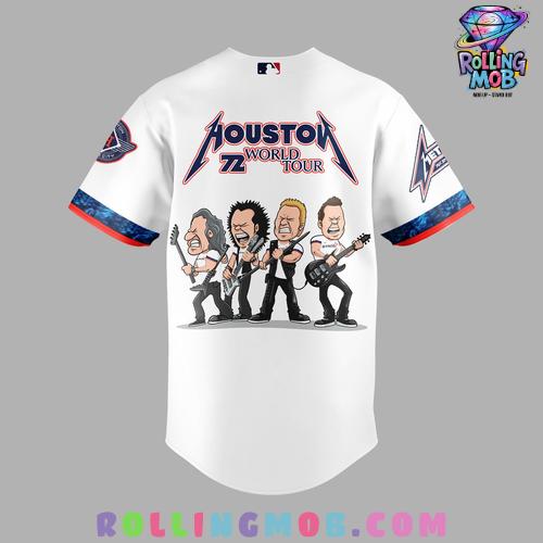Houston Astros x Metallica 2025 Baseball Jersey Houston Astros x Metallica 2025 Baseball Jersey