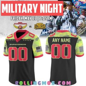 Iowa Barnstormers Military Night Football Jersey