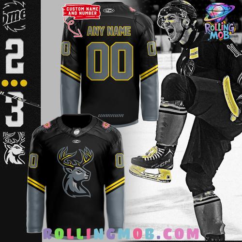Iowa Heartlanders 2025 Kelly Cup Playoffs Hockey Jersey Iowa Heartlanders 2025 Kelly Cup Playoffs Hockey Jersey