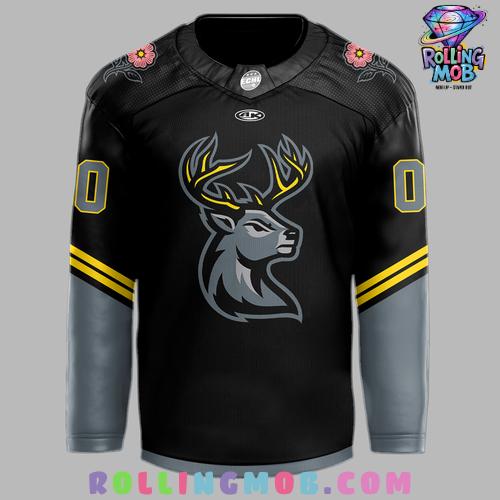 Iowa Heartlanders 2025 Kelly Cup Playoffs Hockey Jersey Iowa Heartlanders 2025 Kelly Cup Playoffs Hockey Jersey