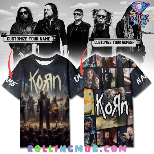Korn Band Customizable Concert T-Shirt Korn Band Customizable Concert T-Shirt