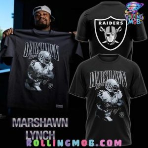 Las Vegas Raiders Marshawn Lynch 2025 Limited Edition T-Shirt