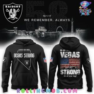 Las Vegas Raiders Vegas Strong Memorial Hoodie
